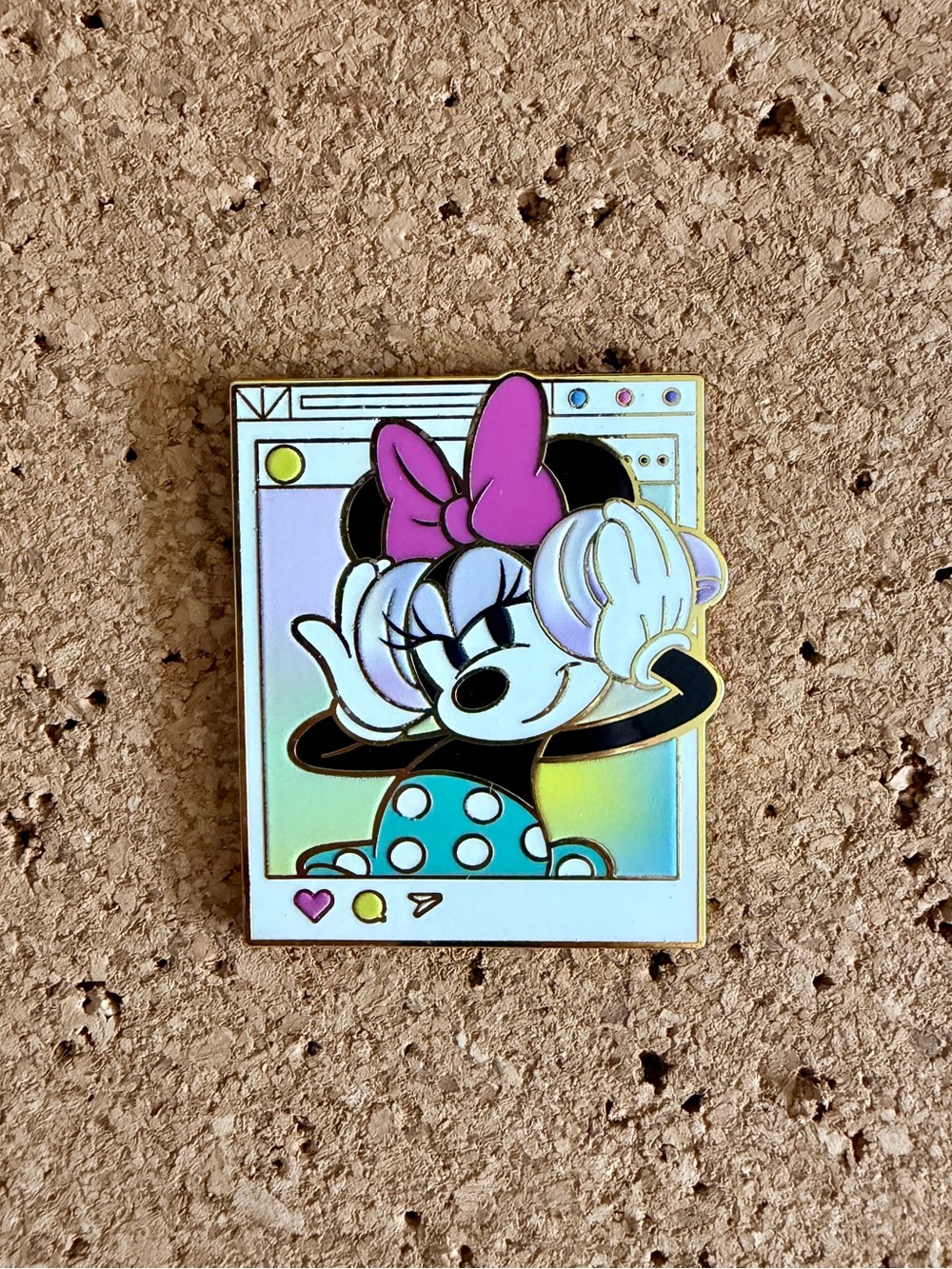 Loungefly Disney Mickey and Friends Tech Frames Mystery Pack Enamel Pin - Minnie